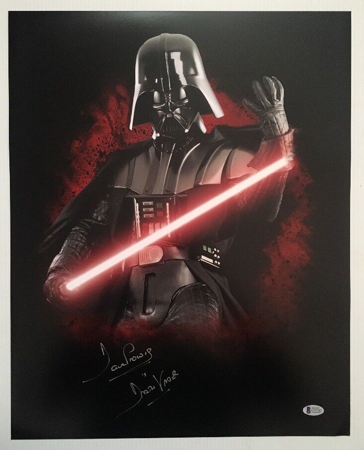 Dave David Prowse Signed Autographed 16x20 Photo Poster painting Star Wars BECKETT COA 8