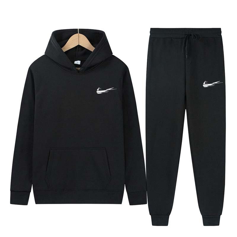 Spring Autumn 2 Piece Set Womens Mens Tracksuit Pullover Hoodie+Pants Sports Suit Sweatshirt Sets Outdoor Jogging Sportswear aliexpress Money