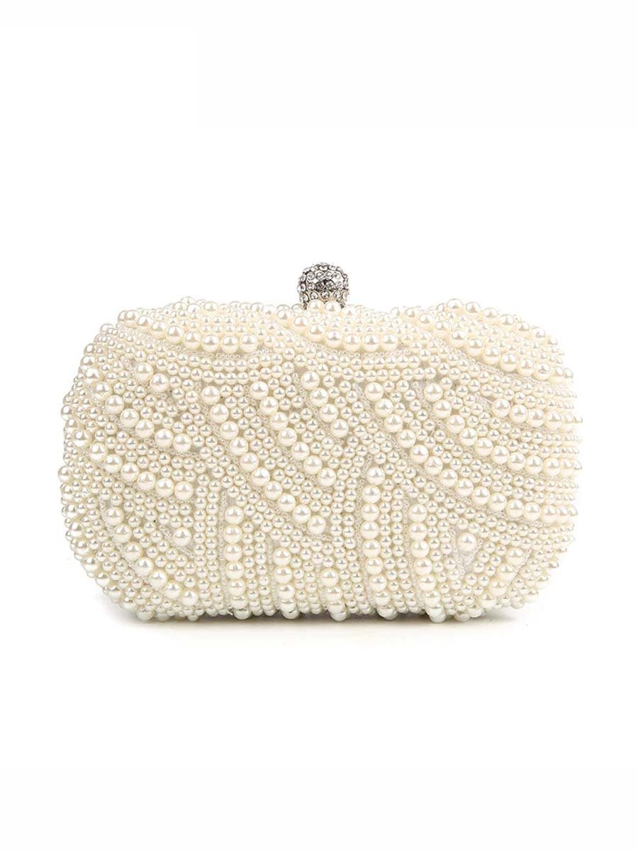 Pearl Clutch Bag For Party
