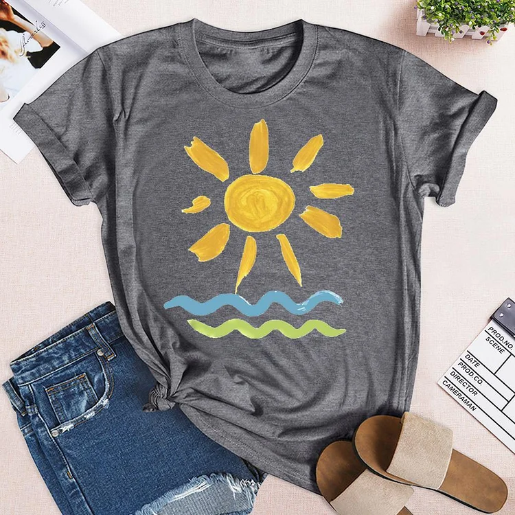 sunshine Summer life T-shirt Tee - 01432