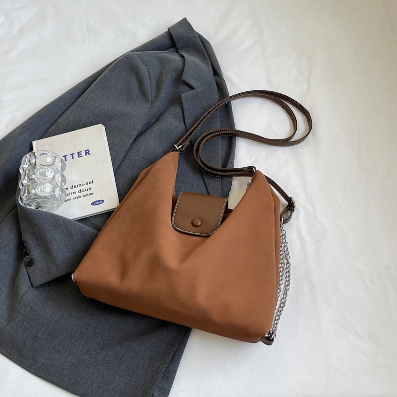 One Size Solid Color Casual Street Shopping Women’s Backpack