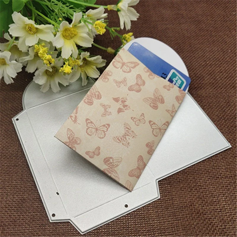 Box Metal Cutting Dies Stencils Embossing Craft DIY Box Die Cut Card Scrapbooking Dies Metal Paper Cards Album Decoration