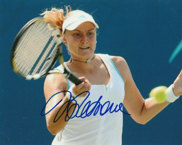 SEXY NADIA PETROVA SIGNED WTA TENNIS 8x10 Photo Poster painting #2 RUSSIA Autograph