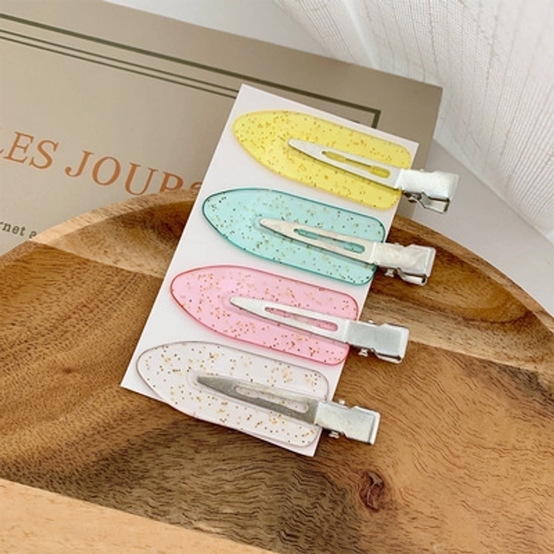 Japanese Seamless Hairpin Ouyang Nana Bangs Clip Hair Breaking Artifact Female Hairpin Makeup Shaping Duckbill Clip