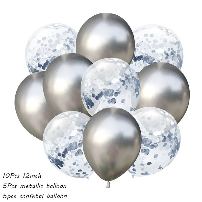 7/11Tubes Balloons Stand Holder Column Confetti Balloons Happy Birthday Air Ballon Kids Baby Shower Wedding Party Decorations