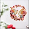 DIY Diamond Painting Wreath - Dove