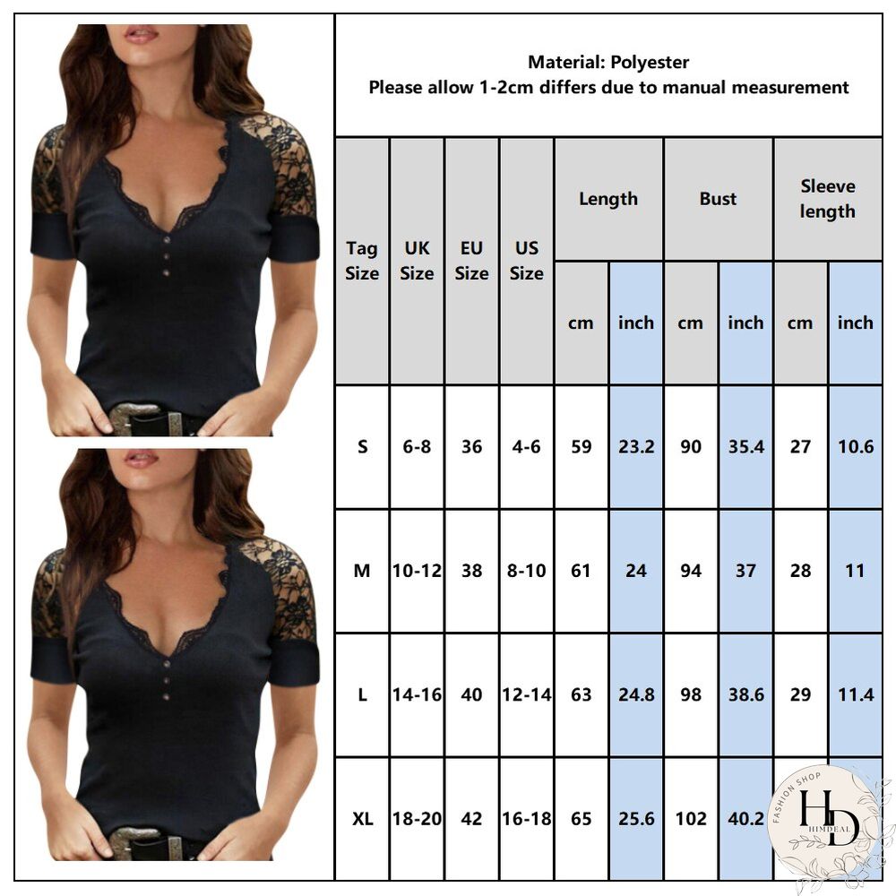Womens Lace Patchwork Short-Sleeved Tops Summer Sexy Stitching Stylish Solid Color Slim