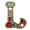 DIY Key Chain Diamond Painting Letters Bag Keyring Pendant Gift