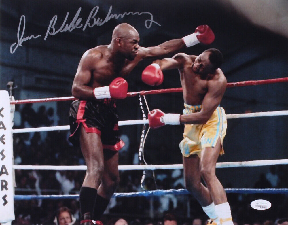 Iran Barkley Signed 11x14 Photo Poster painting Inscribed Blade