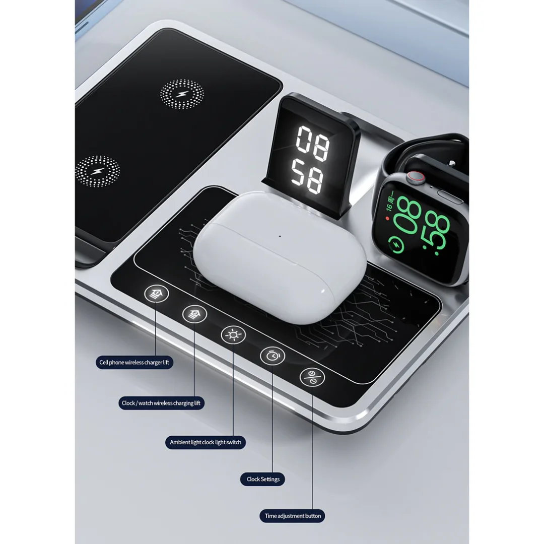Three In One Multi-Function Wireless Charger