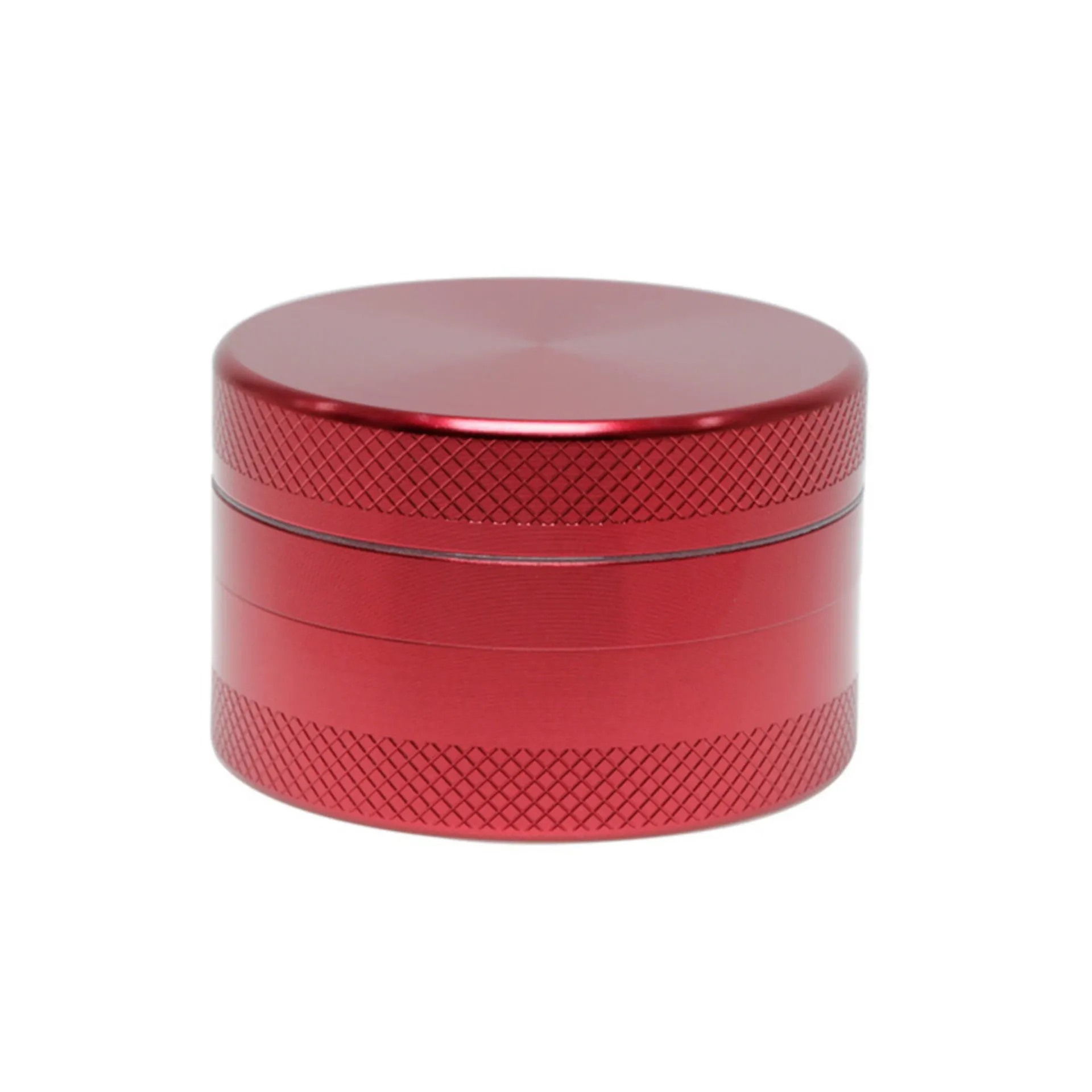 63MM Aluminum Alloy CNC 3 Part  Grinder-Red