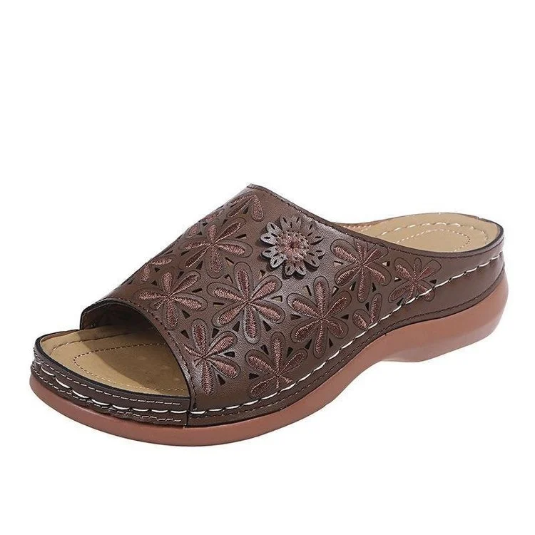 Wow!! | Last Day 49% OFF | Women Arizona Leather Soft Footbed Orthopedic Arch-Support Sandals