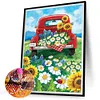 Diamond Painting -DIY Full Square Drill Sunflower Truck