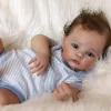 [New] 17'' Truly Lifelike Reborn Baby Girl Brown Eyes Newborn Doll Sudina with Heartbeat💖 & Sound🔊 - RBBI-Myrebornbabydoll&reg; Myrebornbabydoll&reg;