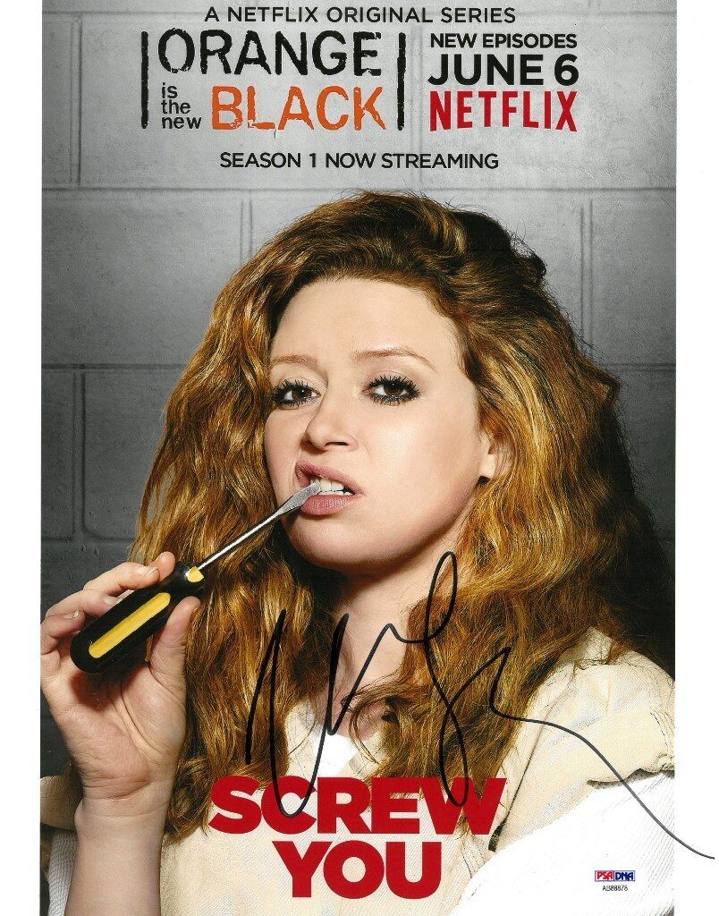 Natasha Lyonne Signed Orange is the New Black Auto 11x14 Photo Poster painting PSA/DNA #AB88878