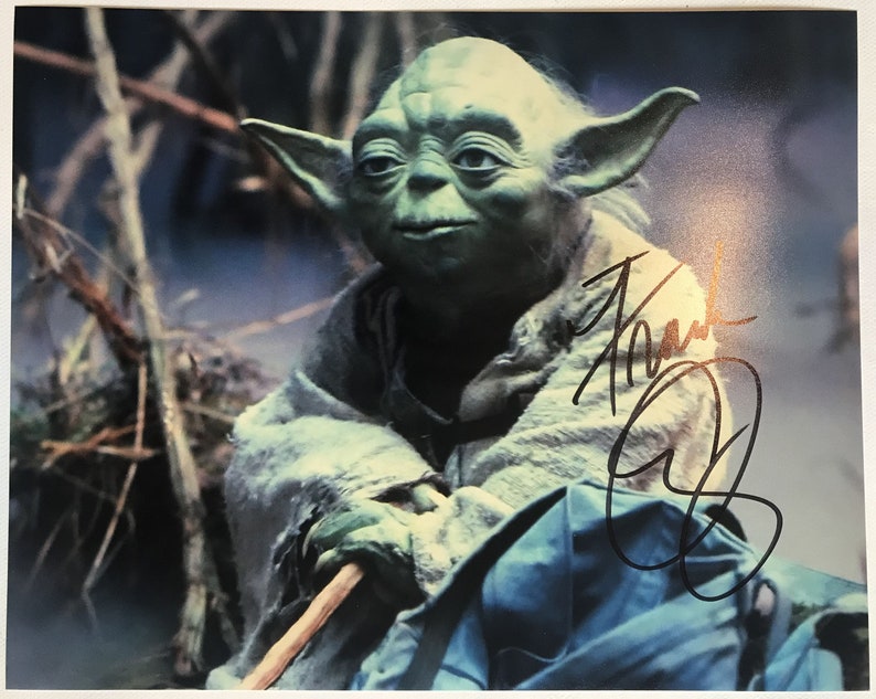 Frank Oz Signed Autographed Star Wars