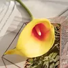 Single Head Calla Lily PU Texture Artificial Flower 