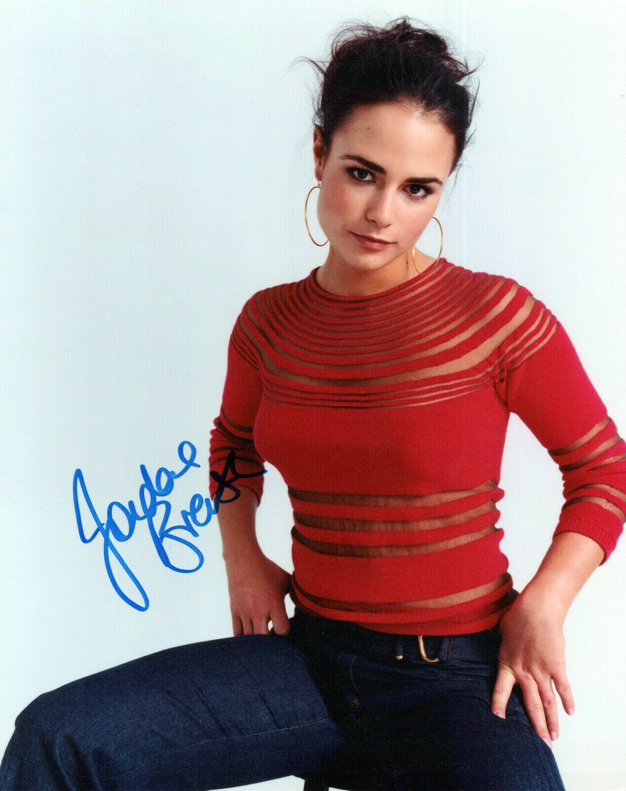 Jordana Brewster glamour shot autographed Photo Poster painting signed 8x10 #3