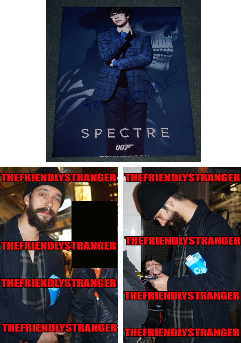 BEN WHISHAW signed Autographed SPECTRE