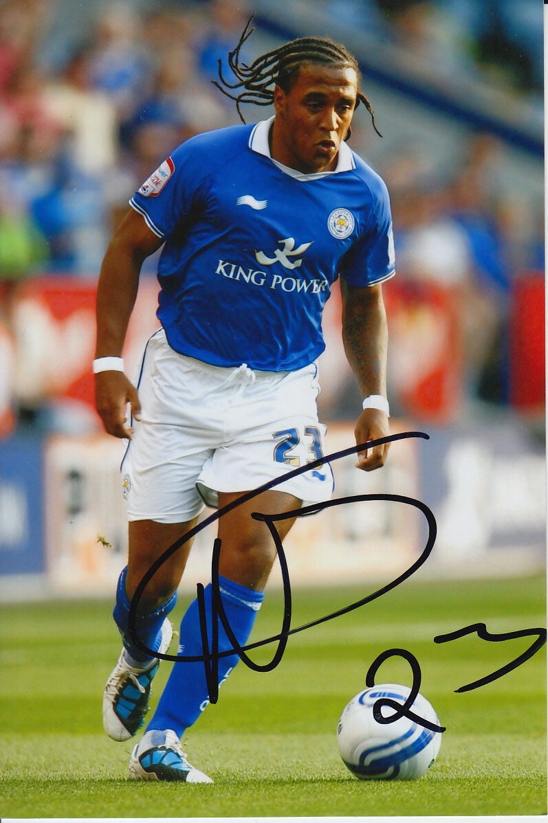 LEICESTER CITY HAND SIGNED NEIL DANNS 6X4 Photo Poster painting.