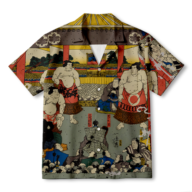 Comstylish Sumo Entering The Ring Hawaiian Shirt