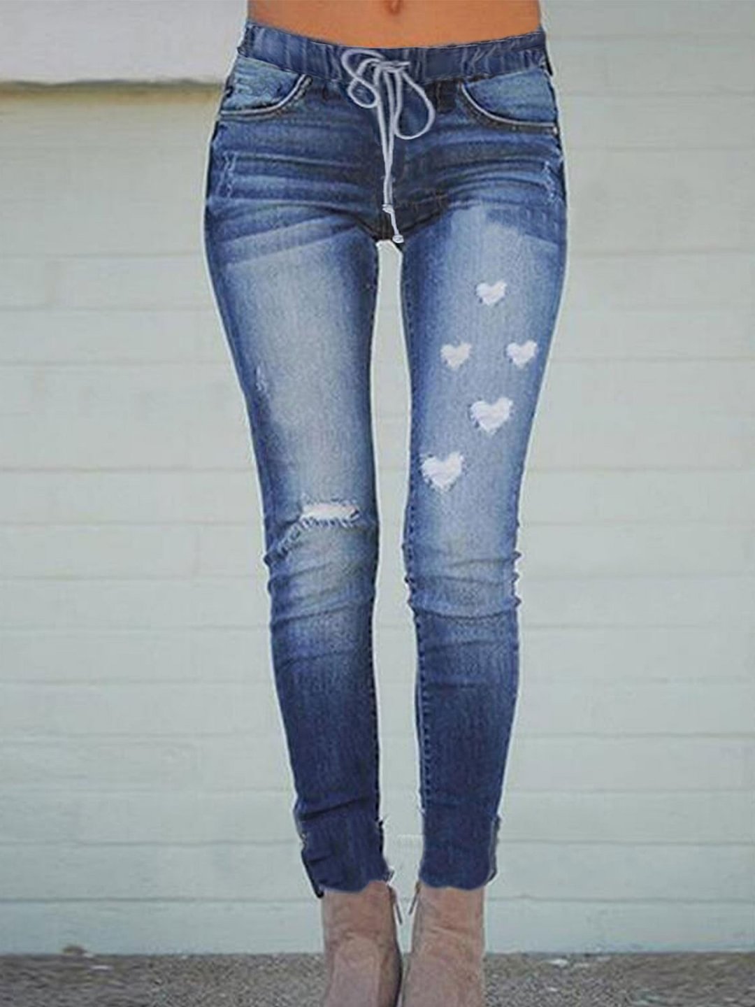 Casual everyday simple skinny jeans