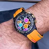NTPT Carbon Rolex DiW Daytona "MOTLEY ORANGE"
