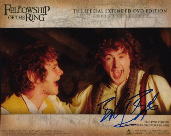 Billy Boyd 1968- autograph 8x10