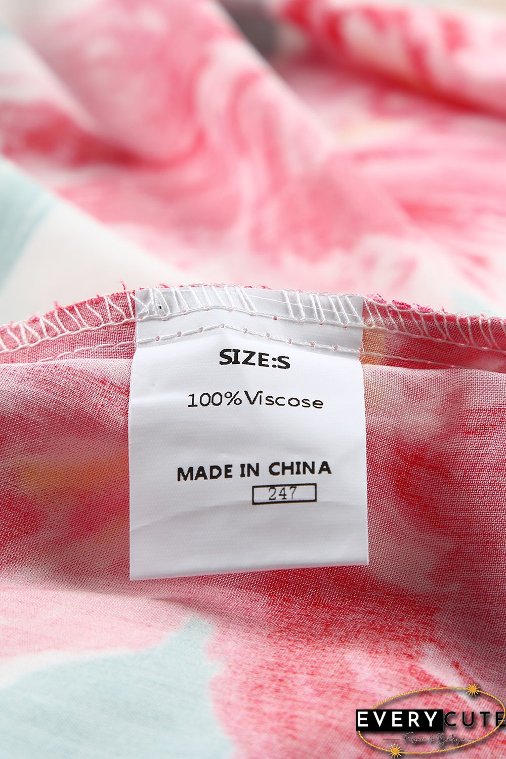 White Water Painting Flowers Sexy Off Shoulder Top