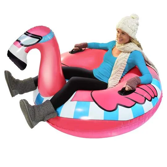 Flamingo Winter Snow Tube - The Ultimate Sled & Toboggan、、sdecorshop