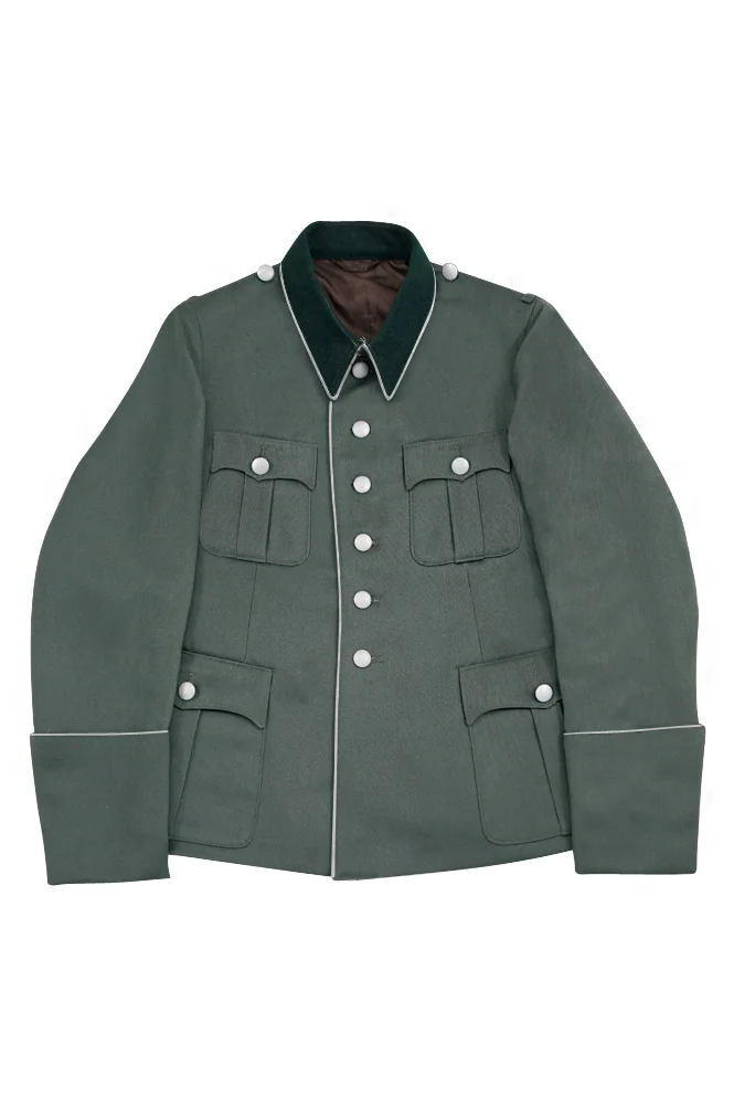   Wehrmacht German M1941 Officer General Gabardine Piped Service Tunic Jacket German-Uniform