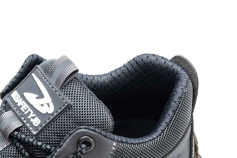 Women's work shoes with breathable mesh