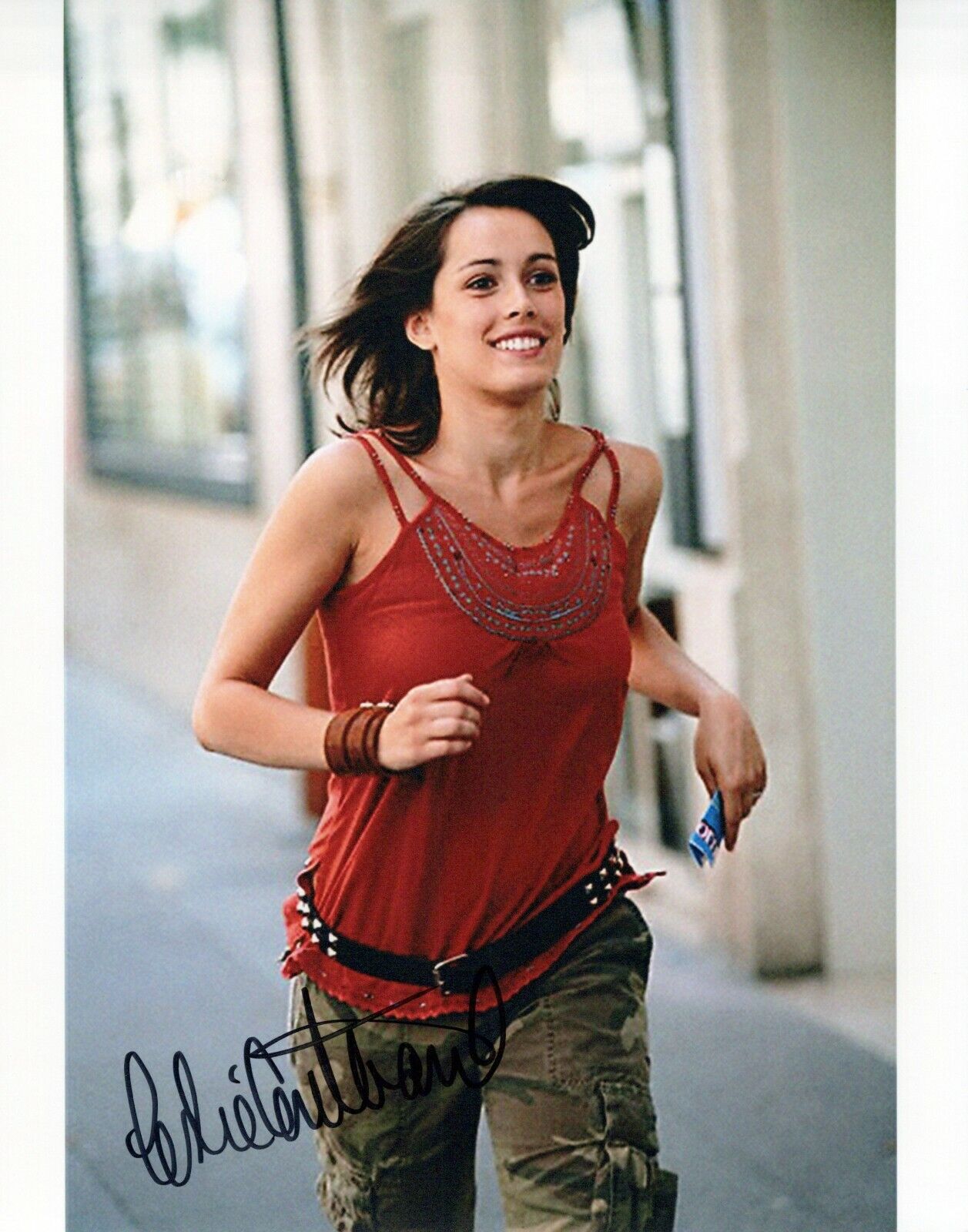 Leslie Coutterand head shot autographed Photo Poster painting signed 8x10 #11