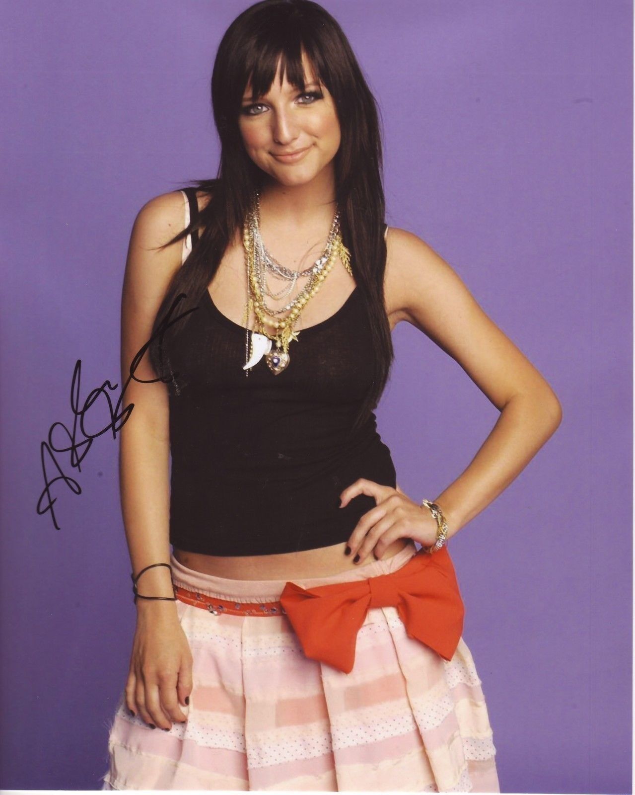 ASHLEE SIMPSON AUTOGRAPH SIGNED PP Photo Poster painting POSTER