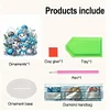 Diamond Painting Christmas Snowman Table Top Ornament Kits for Home Office