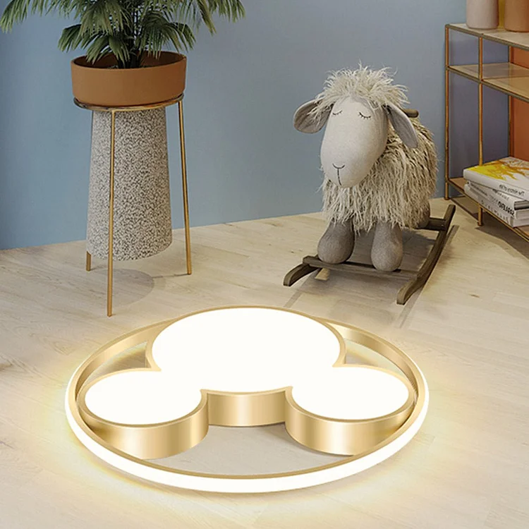 Modern Creative Cartoon Three Tone Light LED Energy Saving Ceiling Lamps - Appledas