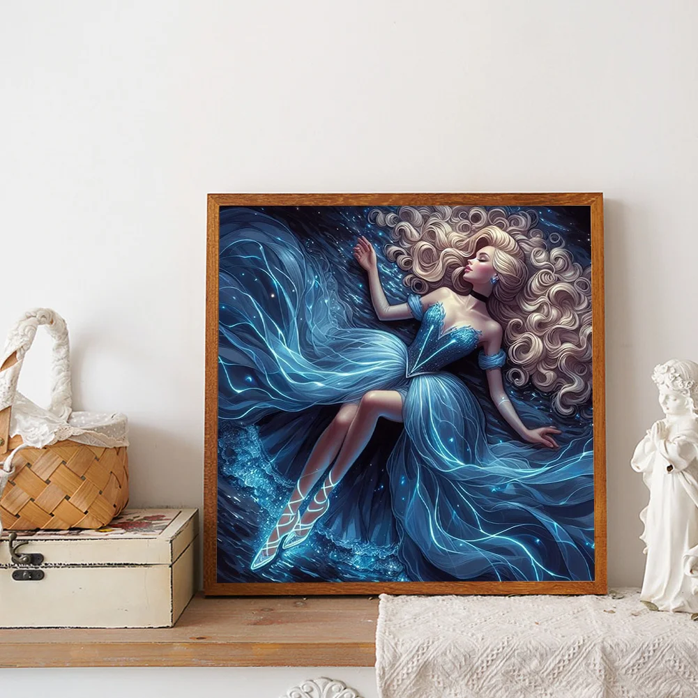 Diamond Painting - Full Round Drill - Princess(Canvas|40*40cm)