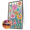 (US Only)Flower - Diamond Painting - Partial Special Shaped Drill (Canvas|40*70cm)