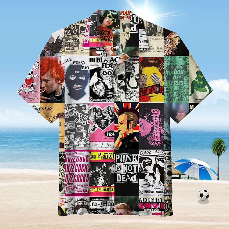 Punk Rock |Unisex Hawaiian Shirt