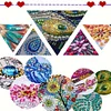 (US Only)6Pcs Belief DIY Diamond Art Greeting Card Diamond Art Handmade Card Friend Gift