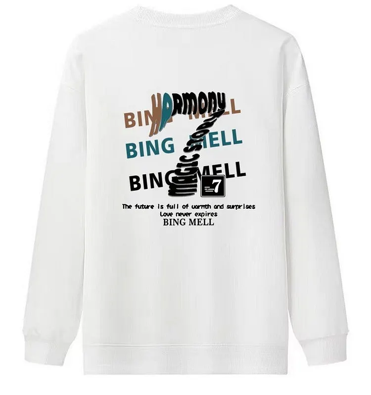 Men's Long Sleeve Crewneck Sweatshirt in Soft Cotton