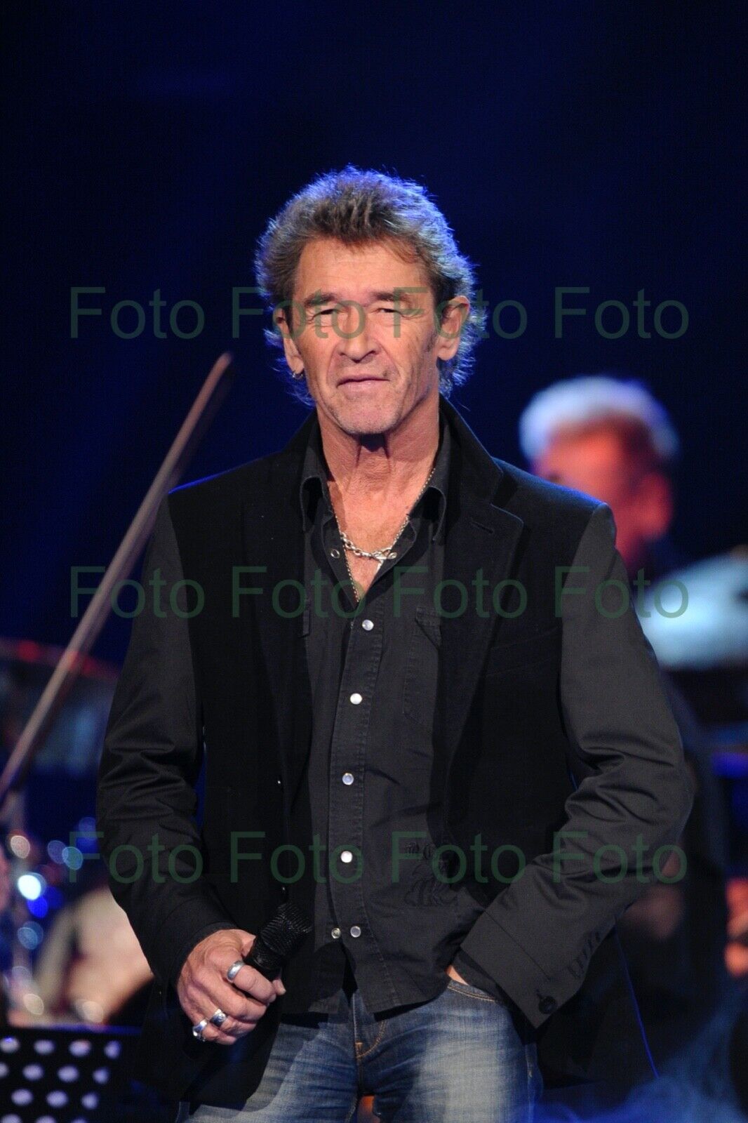 Peter Maffay Rock Schlager Musik Foto 20 x 30 cm ohne Autogramm (Be-18