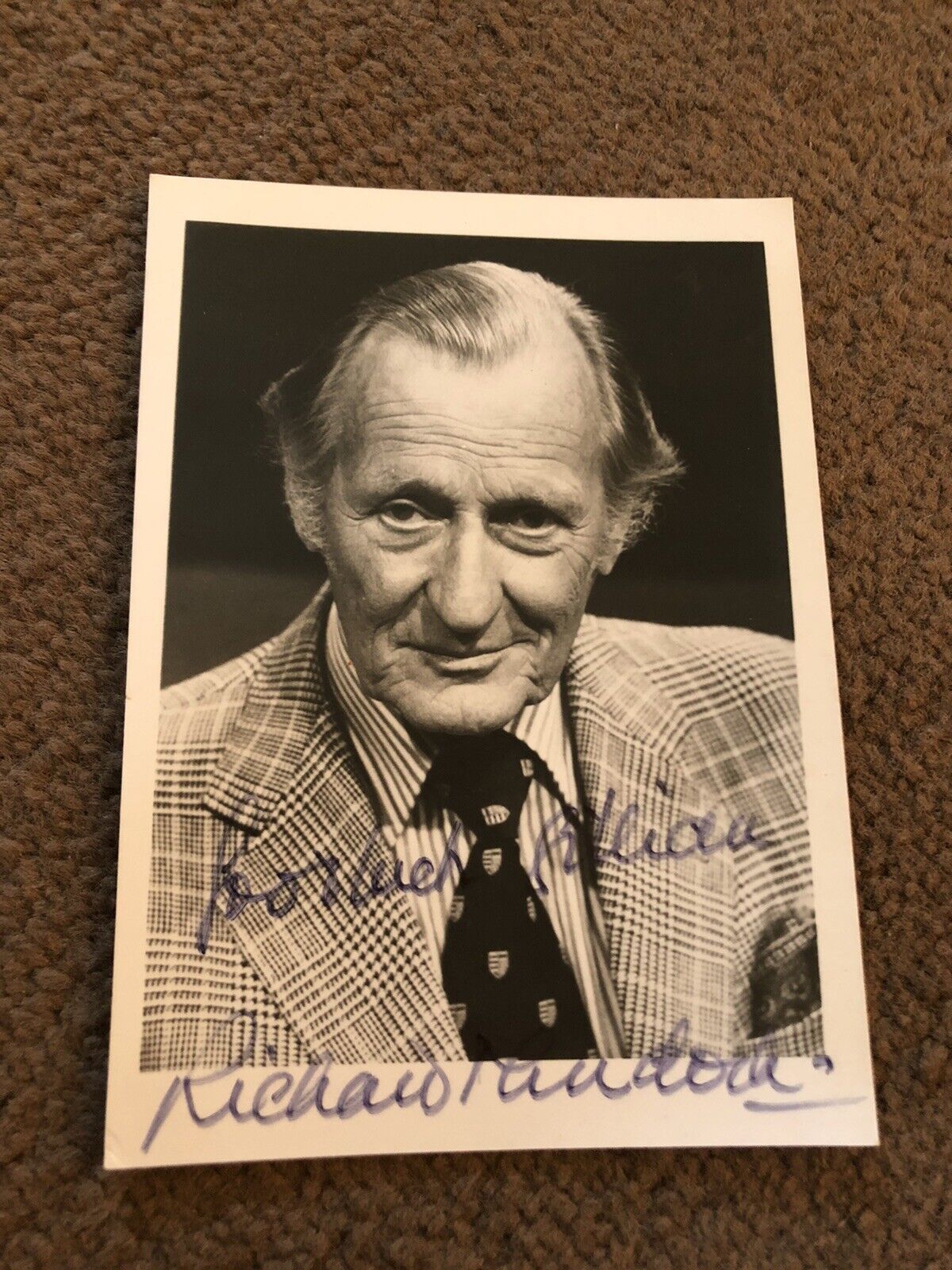 RICHARD MURDOCH (ACTOR) VINTAGE SIGNED Photo Poster painting