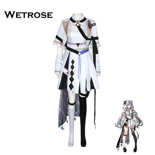 [Wetrose] In Stock Vestia Zeta Hololive ID Indonesia Vtuber Cosplay Costume Classic Formal Dress