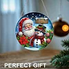 Diamond Painting 2D/Flat Christmas endant Wall Door Decoration