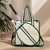 [US Local Warehouse] Tennis Tote Bag Large Tennis Bag Sports Handbag Pickleball Bag for Men and Women