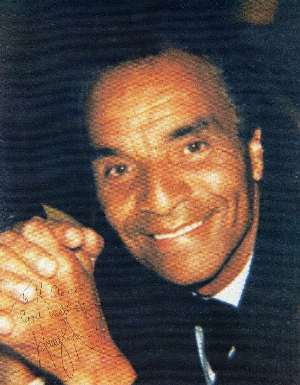 KENNY LYNCH AUTOGRAPH, 1960s POP