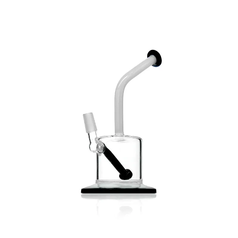 Small Bent Neck Water Pipe Bong For Tobacco Smoking