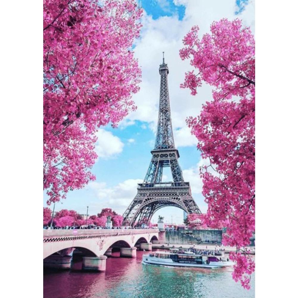 

Eiffel Tower-Round Drill Diamond Painting-30*40CM, 501 Original