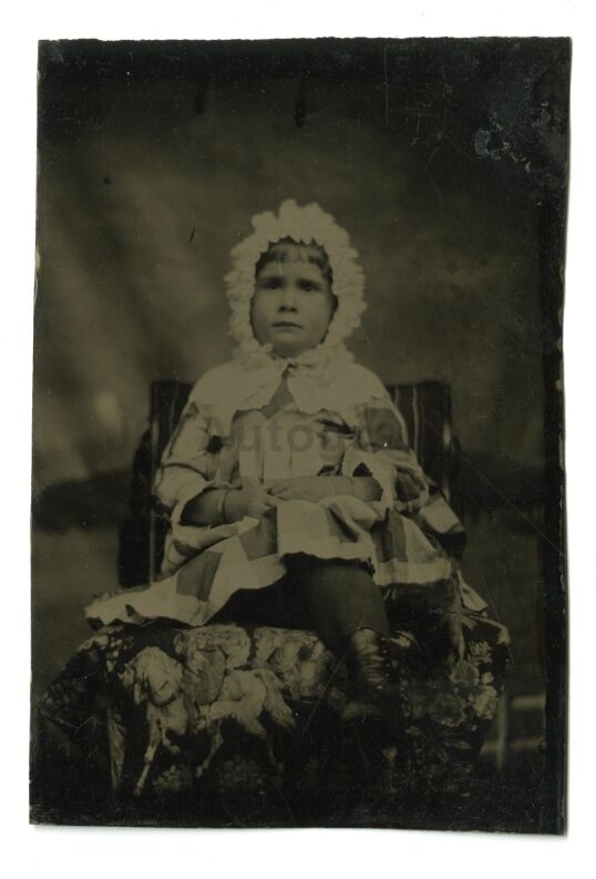 19th Century Children - Original 19th Century Tintype Photo Poster paintinggraph